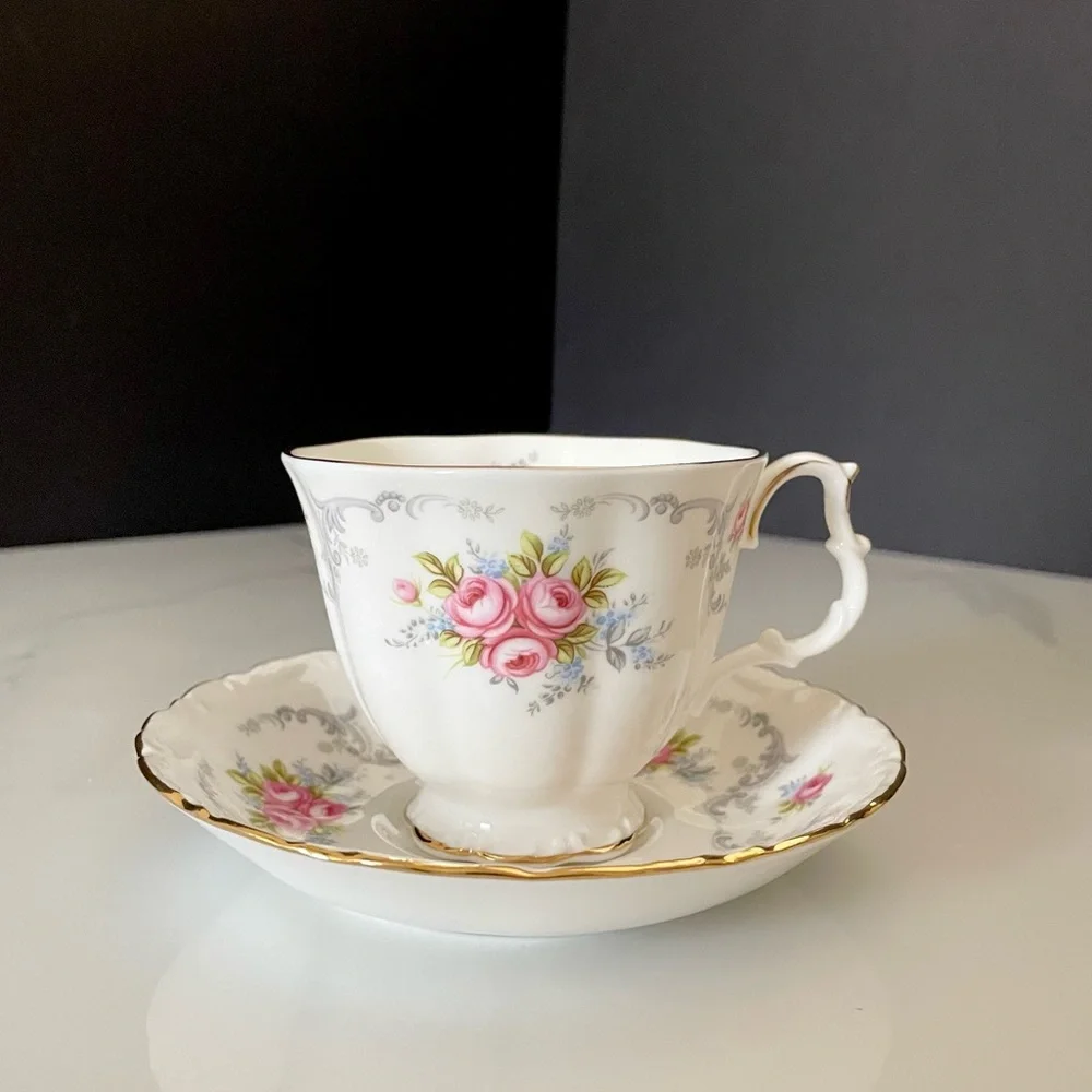 Tranquility Cup & Saucer by Royal Albert